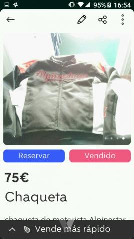 chaqueta motorista