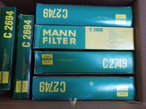 lote de filtros mann filter de aire y aceite