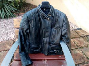 chaqueta cuero moto mujer