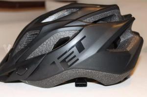 Casco MET crossover negro mate