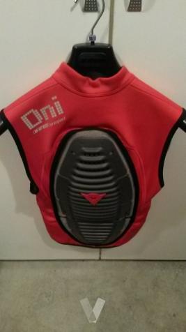 CHALECO ESPALDERA DAINESE MOTO Y ESQUI XS