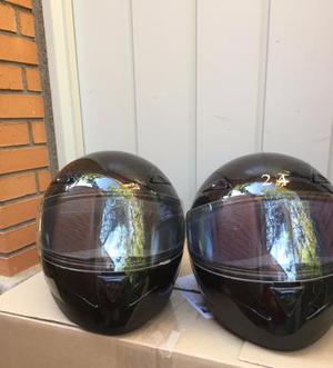 CASCOS MOTO JUNTOS O POR SEPARADO