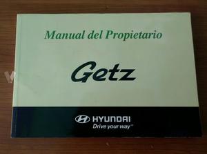 manual instrucciones hyundai getz