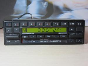 BECKER MEXICO 755 OLD TIMER RADIOCASSETTE. TOP.