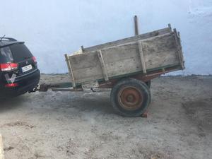 remolque carro agrícola de madera