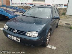 VOLKSWAGEN GOLF 1.9 TDI DE 