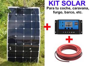 Kit Solar para tu caravana, furgo