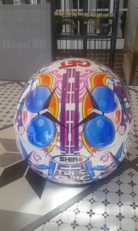 casco para moto