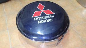 Funda cubre rueda repuesto Mitsubishi Inox