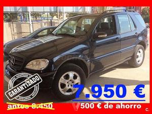 Mercedes-benz Clase M Ml 270 Cdi Auto 5p. -05