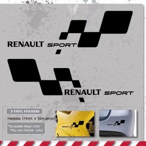 renault sport pegatina adhesivo coche motos tuning