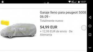 Funda para vehículo Peugeot 