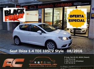 SEAT Ibiza 1.4 TDI 105cv Style 5p.