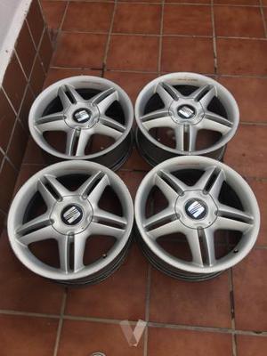 Llantas bbs en 17" 5x100 de seat leon 20vt