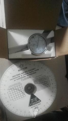 Reloj comparador y goniometro