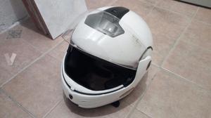 Casco moto blanco