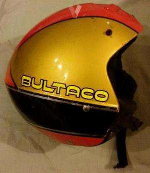 Casco de moto marca Bultaco