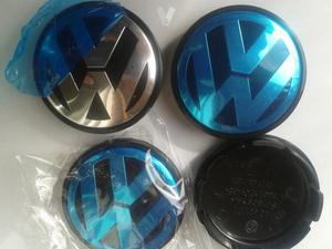Tapabujes Volkswagen 65mm emblemas de la llantas