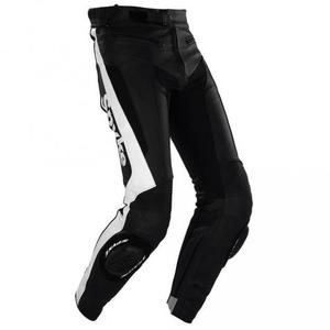 Pantalones de moto Spyke LF SLIDER negro / blanco