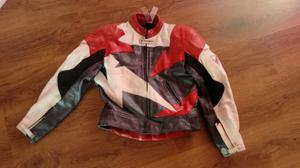 Chaqueta de moto Frank Thomas de cuero