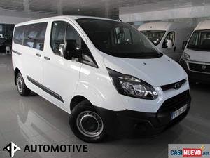 Ford transit custom 2.2 tdci combi 9 plazas de segunda mano