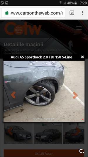 AUDI A5 Sportback 2.0 TDI 150cv S line edition 5p.