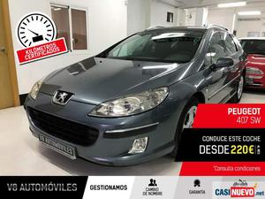 Peugeot 407 sw st confort 2.0 hdi cv, 5p del  de