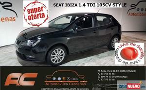 Seat ibiza 1.4 tdi 105cv style 5 puertas