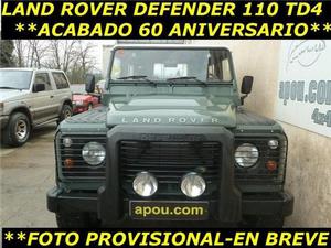 Land-Rover Defender 110 Sw Se 60yrs Aniversario Td4